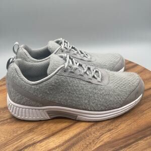 OrthoFeet 989 Shoes Womens Size 9.5 M Gray Orthotic Walking Comfort Sneakers